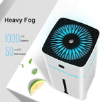 Load image into Gallery viewer, Ultrasonic Air Humidifier Mute 7 Color Night Light 1000ML
