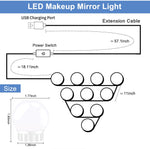 Load image into Gallery viewer, 5V Dimmable Led Makeup Mirror Light Bulb Hollywood Light
