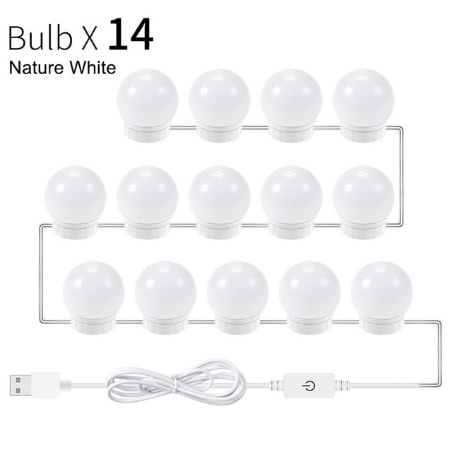 5V Dimmable Led Makeup Mirror Light Bulb Hollywood Light