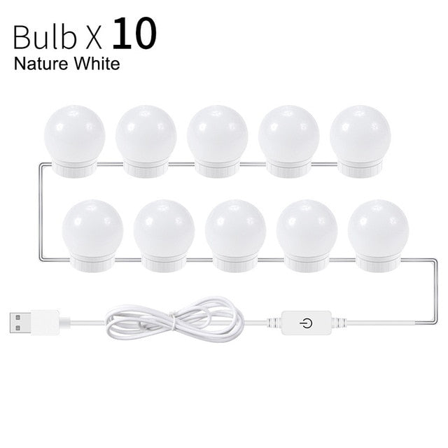 5V Dimmable Led Makeup Mirror Light Bulb Hollywood Light