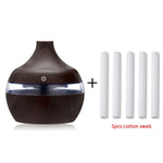 Load image into Gallery viewer, Electric Humidifier Wodden Oil Diffuser
