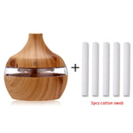 Load image into Gallery viewer, Electric Humidifier Wodden Oil Diffuser
