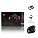 Load image into Gallery viewer, Bluetooth Over Ear Stereo Wireless Headphones With Built-in Mic
