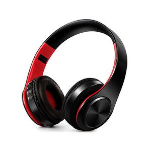 Bluetooth Over Ear Stereo Wireless Headphones With Built-in Mic