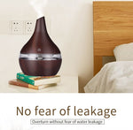 Load image into Gallery viewer, Electric Humidifier Wodden Air Diffuser
