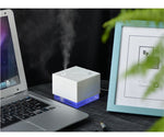 Load image into Gallery viewer, 300ML Creativity Water Cube Humidifier Ultrasonic Aroma Essential Oil Diffuser Mist Maker Air humidificador LED Night Light
