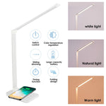 Load image into Gallery viewer, LED Desk Lamp With Wireless Phone Charger
