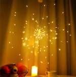 Load image into Gallery viewer, LED Waterproof Star Fireworks design Chritmas Lights

