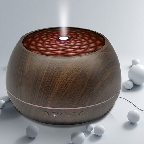 1000ml Ultrasonic Humidifier with 7 Color LED Light