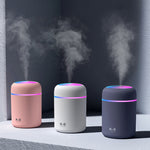 Load image into Gallery viewer, 300ml USB Ultrasonic Aroma Essential Oil Diffuser With Colorful LED Light
