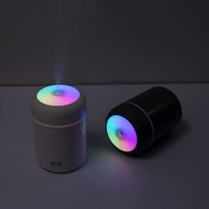 300ml USB Ultrasonic Aroma Essential Oil Diffuser With Colorful LED Light