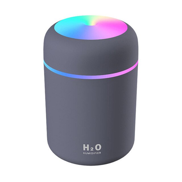 300ml USB Ultrasonic Aroma Essential Oil Diffuser With Colorful LED Light