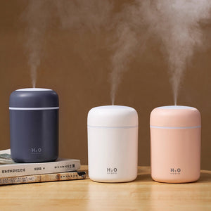 300ml USB Ultrasonic Aroma Essential Oil Diffuser With Colorful LED Light